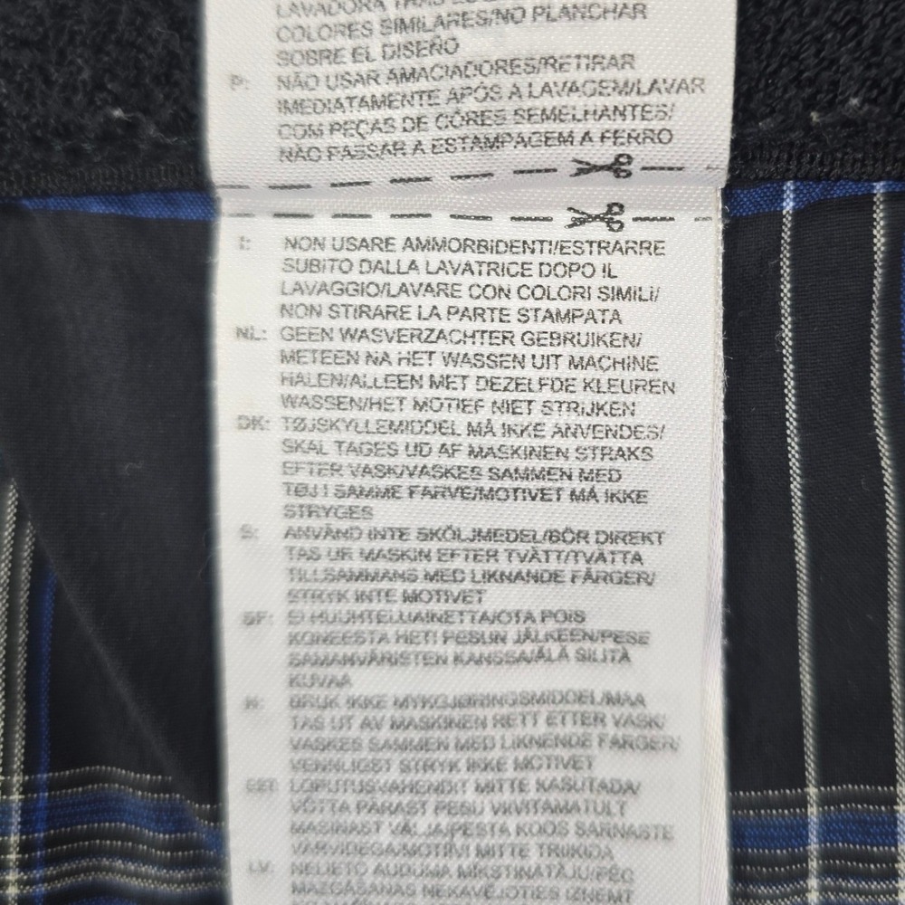 Adidas Climacool Plaid Athletic Shorts Mens Medium Black Blue Golf Summer - Picture 7 of 7
